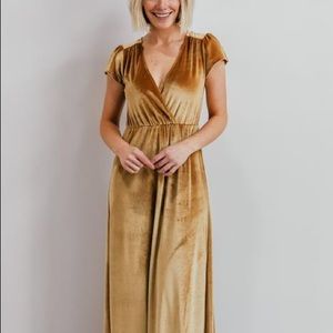 Baltic Born Gold Liza Dress